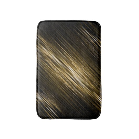 goud en zwart badmat (Voorkant Verticaal)