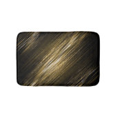 goud en zwart badmat (Voorkant)