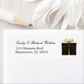 Goud en zwart Cadeau Label (Insitu)