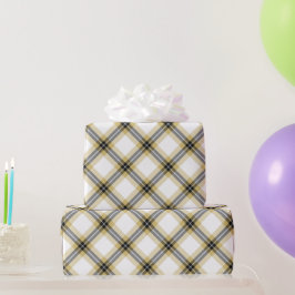 Goud en zwart cadeaupapier
