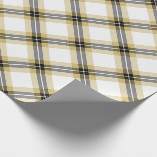 Goud en zwart cadeaupapier (Hoek)