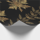 Goud en zwart cadeaupapier (Hoek)