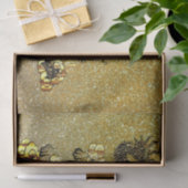 Goud en zwart Chinees papier voor drakenpapier (Geschenk)