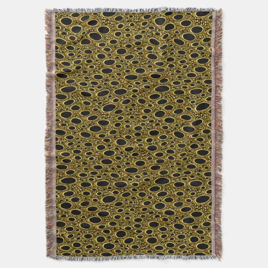 Goud en zwart deken (Voorkant Verticaal)