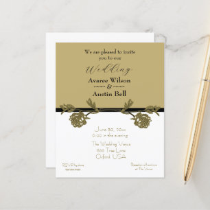 Goud en Zwart Elegant Gouden Verdeler