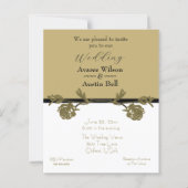 Goud en Zwart Elegant Gouden Verdeler (Voorkant)