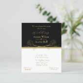 Goud en Zwart Elegant Gouden Verdeler (Staand voorkant)