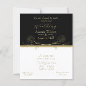 Goud en Zwart Elegant Gouden Verdeler (Voorkant)