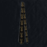 Goud en zwart Elegant tropische ananas Stropdas<br><div class="desc">Dit ontwerp werd gecreeerd door digitale kunst. Het kan worden gepersonaliseerd door de aanpassingsknoop te klikken en de kleur te veranderen, een naam, initialen of uw favoriete woorden toe te voegen. Neem contact met me op colorflowcreations@gmail.com als je dit ontwerp op een ander product wilt gebruiken. Koop mijn oorspronkelijke abstracte...</div>