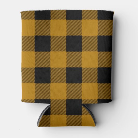 Goud en zwart gepantserd Koelbox Blikjeskoeler (Voorkant)