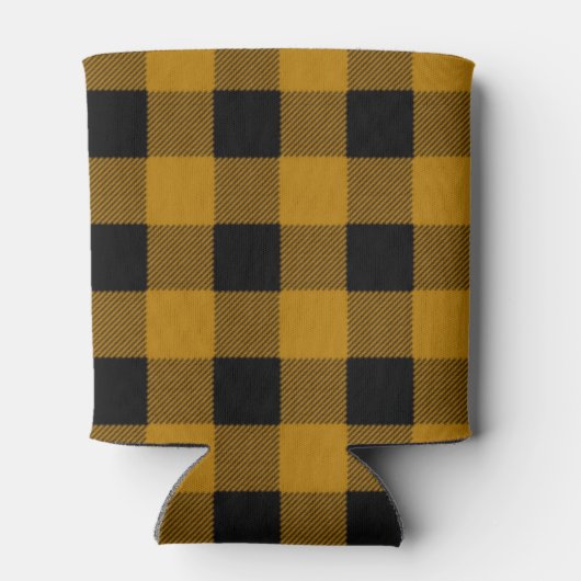 Goud en zwart gepantserd Koelbox Blikjeskoeler (Achterkant)