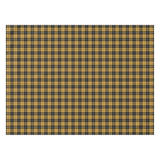 Goud en zwart, geplakt tafelkleed (Voorkant (Horizontaal))