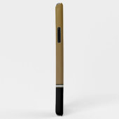 Goud en zwart gepolijst metaal Case-Mate iPhone case (Achterkant/rechts)