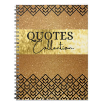 goud en zwart krijgen je gedachten in een citaatko