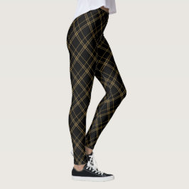 Goud en zwart leggings