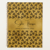 Goud en zwart nieuwjaar planner (Voorkant)