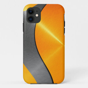 Goud en zwart Roestvrij staal Case-Mate iPhone Case