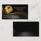 Goud en zwart Visitekaartje (Voorkant / Achterkant)
