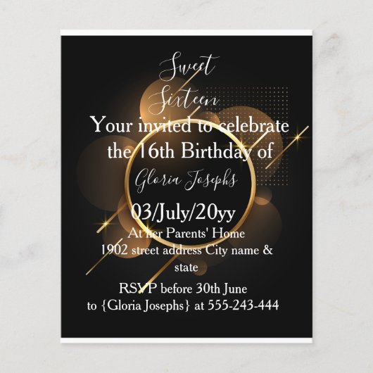 Goud en zwart, zestien foto's (Voorkant)