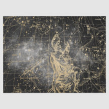 Goud en Zwarte Galaxy Sterrenkaart Serie Design 2