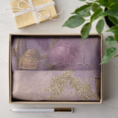  goud Engelse rozen diep paarse gouden folie Tissuepapier (Geschenk)