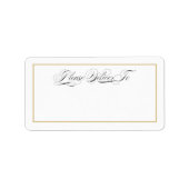 Goud: Etiket (Voorkant)