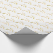 Goud Eyelashes Cadeaupapier (Hoek)