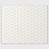 Goud Eyelashes Cadeaupapier (Vlak)