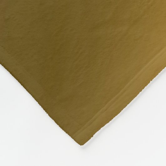 Goud Fleece Deken