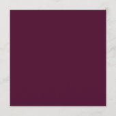 Goud Folie Bourgondië Oude Botanische Save-the-Dat Save The Date (Achterkant)