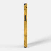 Goud Folie iPhone / iPad hoesje iPhone 12 Hoesje (Rechterkant)