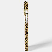 Goud Folie Luipaardprint Monogram  Case-Mate iPhone Case (Achterkant / Links)