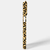 Goud Folie Luipaardprint Monogram  Case-Mate iPhone Case (Achterkant / Rechts)