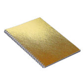 Goud Folie Notitieboek (Rechterzijde)