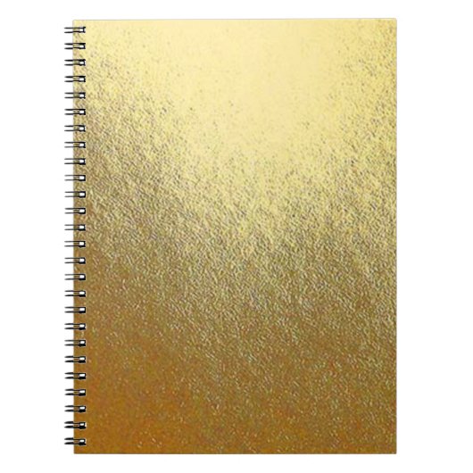 Goud Folie Notitieboek (Voorkant)