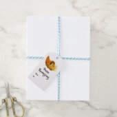Goud Folie Thanksgiving Cadeaulabel (Met Touw)