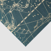 Goud Galaxy Sterrenkaart Serie Design 4 Tissuepapier (Detail)