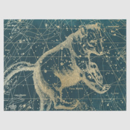 Goud Galaxy Sterrenkaart Serie Ontwerp 7 Tissuepapier