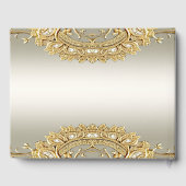 Goud  gastenboek (Achterkant)