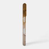Goud gebarsten iPhone 16 hoesje (Rechterkant)