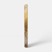 Goud gebarsten samsung galaxy hoesje (Linkerkant)