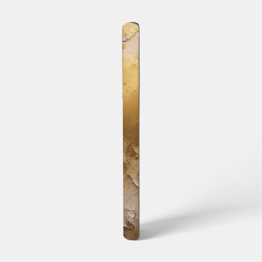 Goud gebarsten samsung galaxy hoesje (Linkerkant)