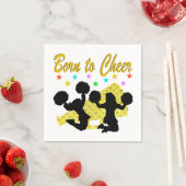 GOUD GEBOREN OM MEGAPHONE CHEERLEADER TE JUICHEN SERVETTEN (Insitu)