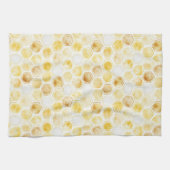 Goud Geel Honingraat   Theedoek (Horizontaal)