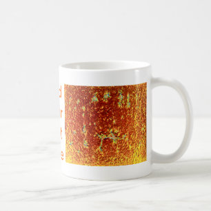 Goud gefuseerd glas koffiemok