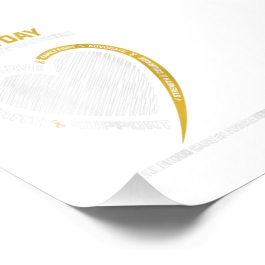 Goud geheugen van mijn kleindochterjeugd foto afdruk (Hoek)