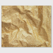 Goud gekreukeld papier textuur abstracte achtergro (Vlak)