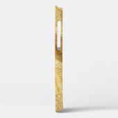 Goud gekreukeld papier textuur abstracte achtergro Case-Mate iPhone case (Achterkant / Links)