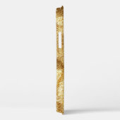 Goud gekreukeld papier textuur abstracte achtergro Case-Mate iPhone case (Achterkant / Rechts)