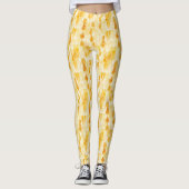 Goud Gele Honing Leggings (Voorkant)